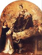 Bartolome Esteban Murillo, Virgin Mary and the Santo Domingo